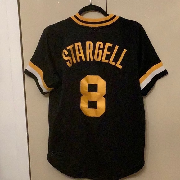 Mitchell & Ness Authentic Willie Stargell # 8 Pittsburg Pirates Jersey - Picture 9 of 9